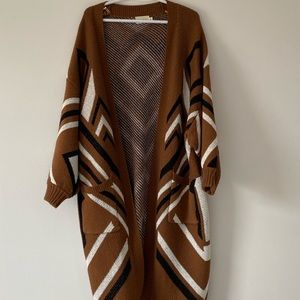 Dreamers knee length cardigan